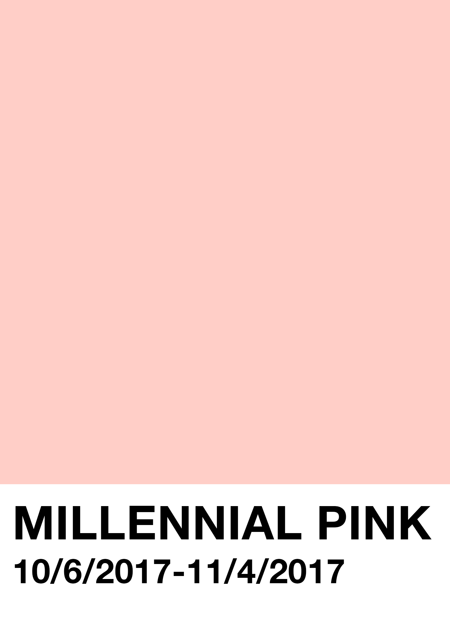 Millennial Pink Exhibition 117 Gallery