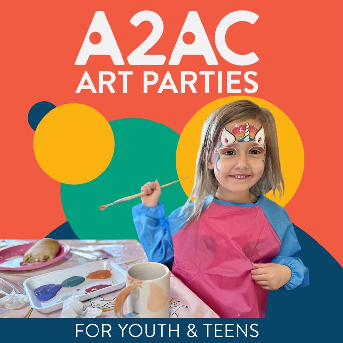 Art Parties in Ann Arbor for Youth & Teens